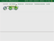 Tablet Screenshot of private-greens.de